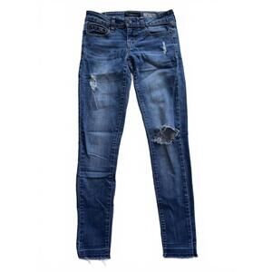 AEROPOSTALE High Rise Distressed Jegging Girls SIze 0  Reg